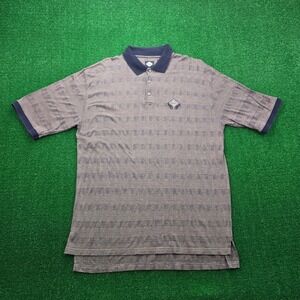 Tabasco Polo Shirt Mens XL Tall Embroidered Golf Team Vintage Mercerized Cotton